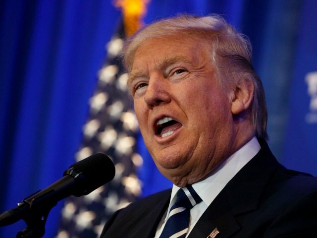 Republican presidential candidate Donald Trump speaks about healthcare, Tuesday, Nov. 1, 2